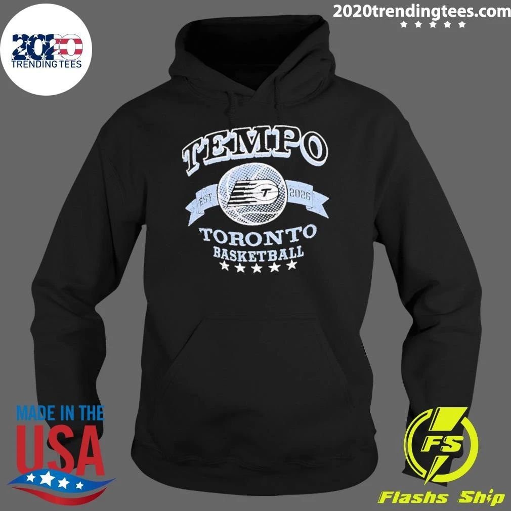 Tempo Est 2026 Toronto Basketball Shirt