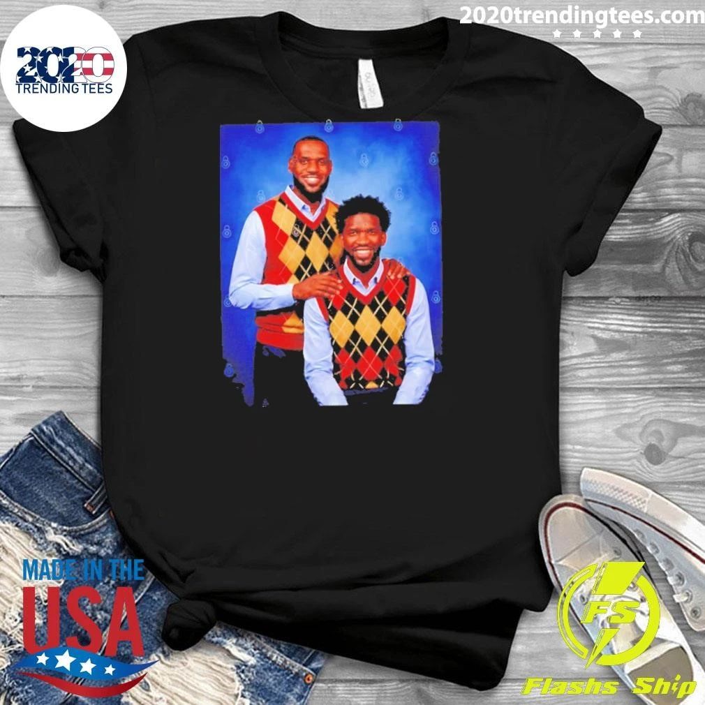 James And Embid Philadelphia Sixers Step Brothers Shirt