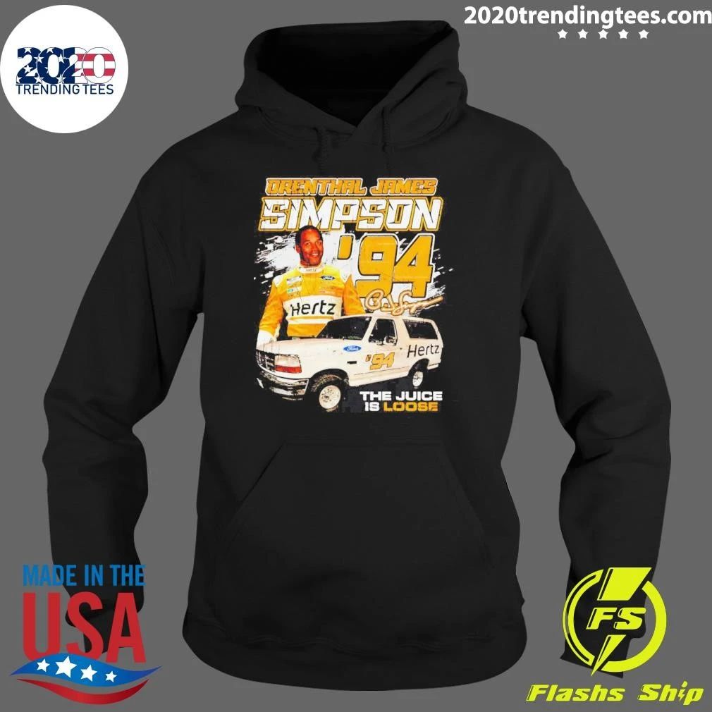 Orenthal James Simpson 94 The Juice Is Loose Shirt