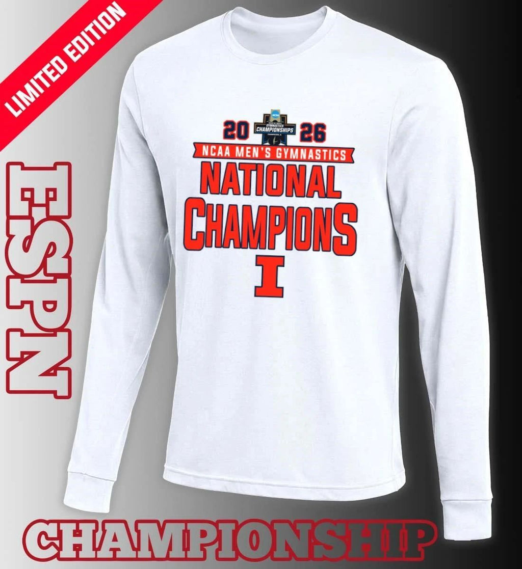 Illinois Fighting Illini 2026 NCAA Men’s Gymnastics National Champions Shirt