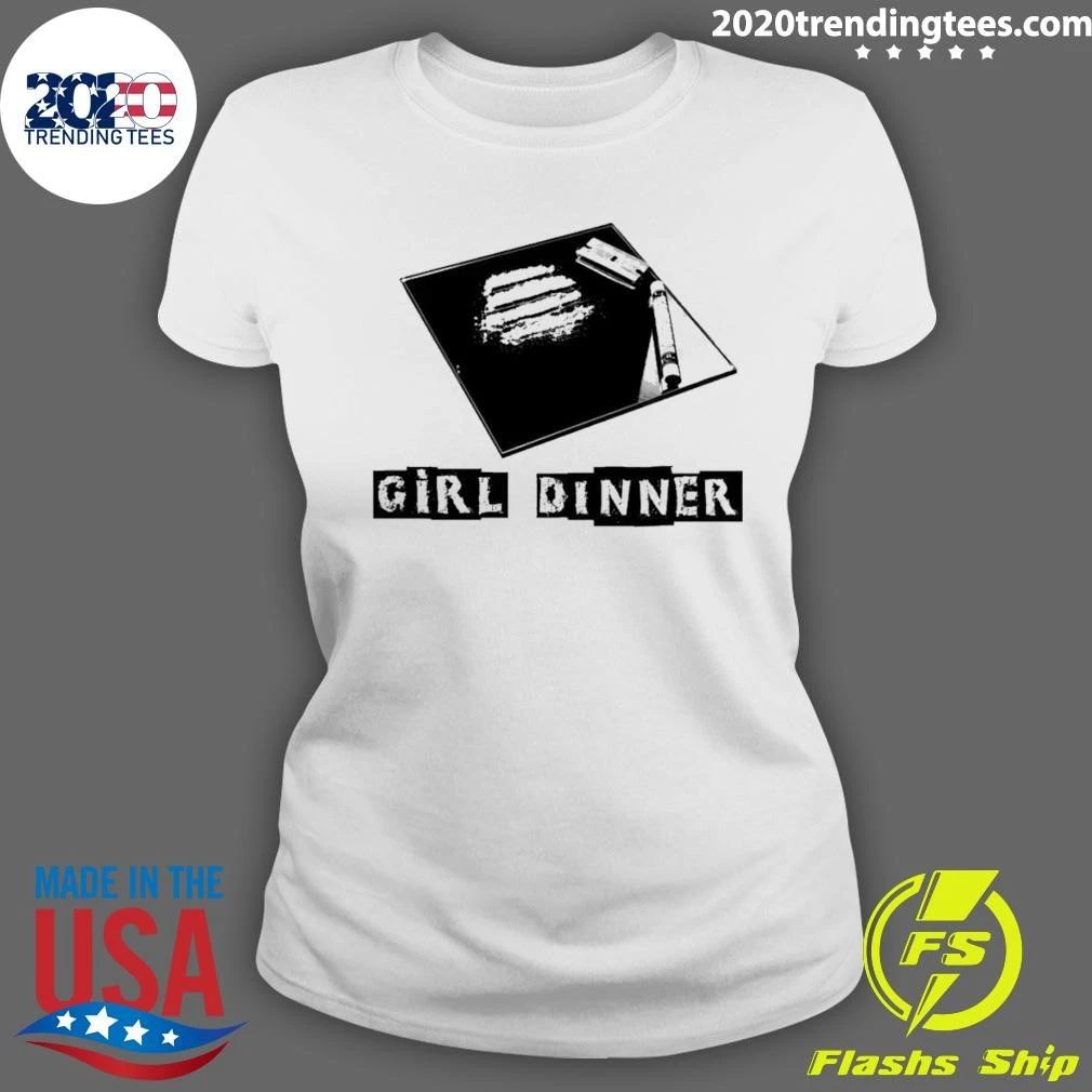 Girl Dinner Prohibited Substances Vintage Shirt