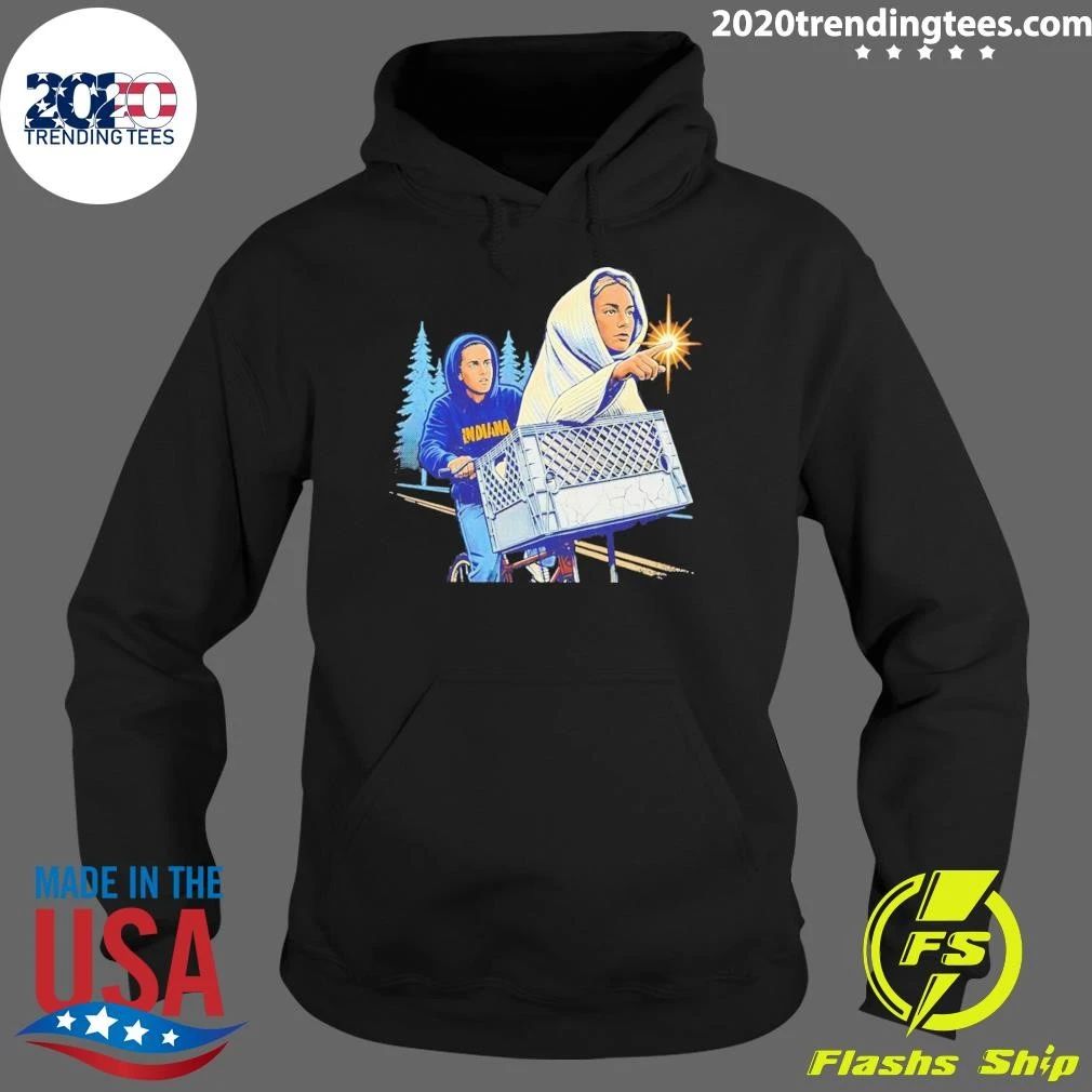 Sophie Cunningham And Caitlin Clark E.t. The Extra-terrestrial Indiana Fever Basketball 2026 Shirt
