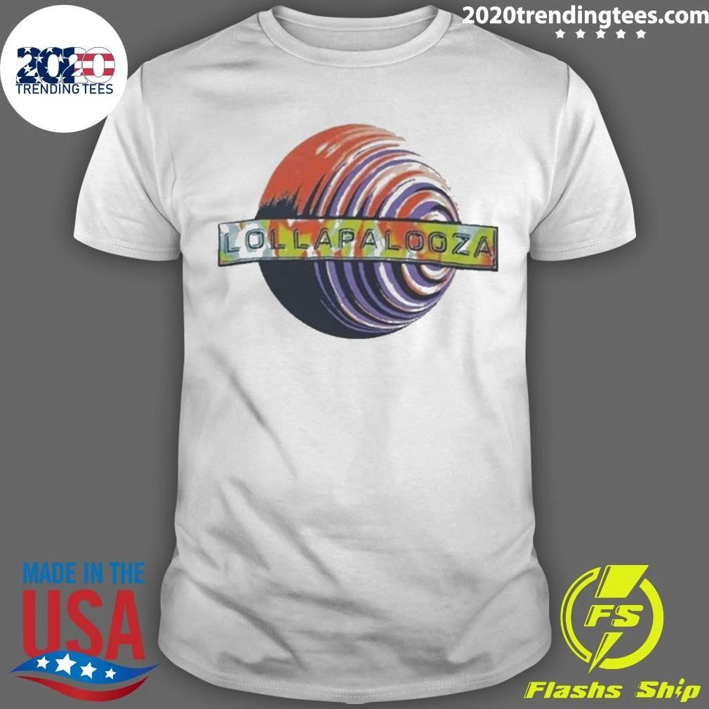 Lollapalooza Festival 2026 Event Tee At Grant Park In Chicago IL On July 30 – August 2 2026 Sphere Line Up Shirt