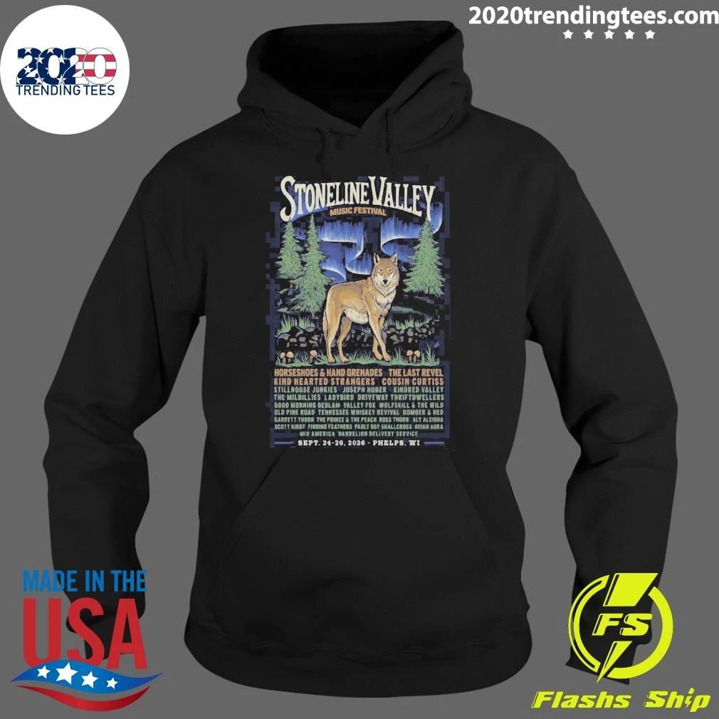 Stoneline Valley Music Festival Phelps WI September 24-26, 2026 Shirt