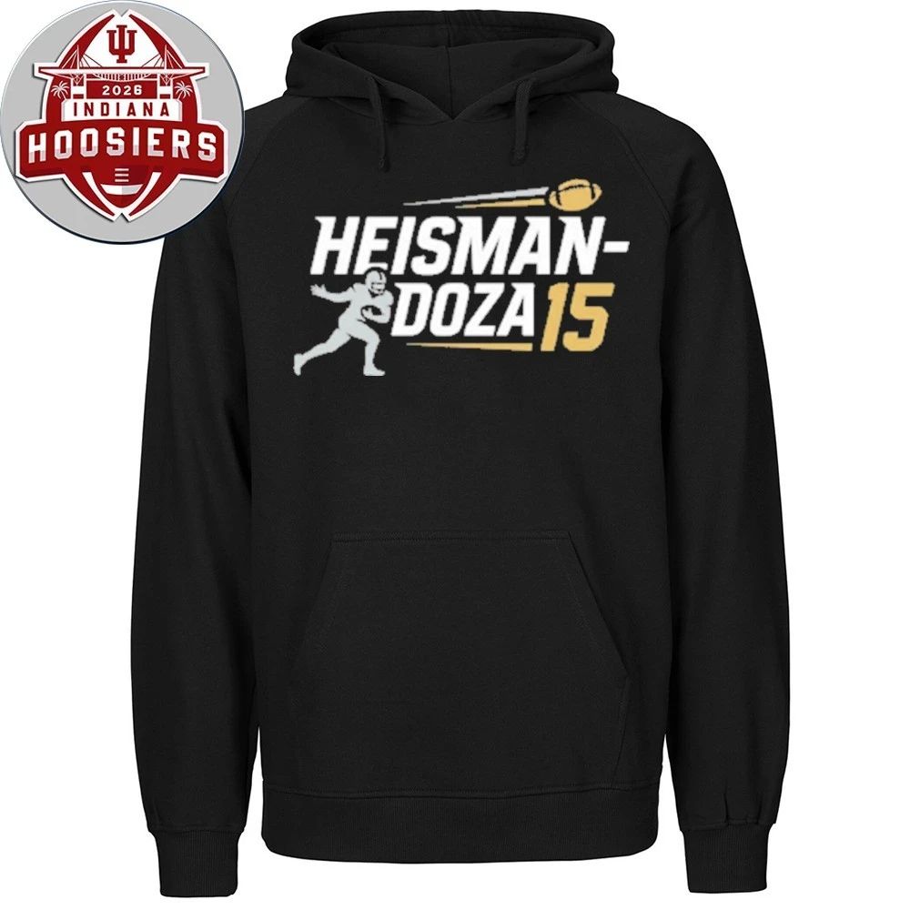 Heisman Doza 15 Fernando Mendoza Indiana Hoosiers Football Tee T-Shirt