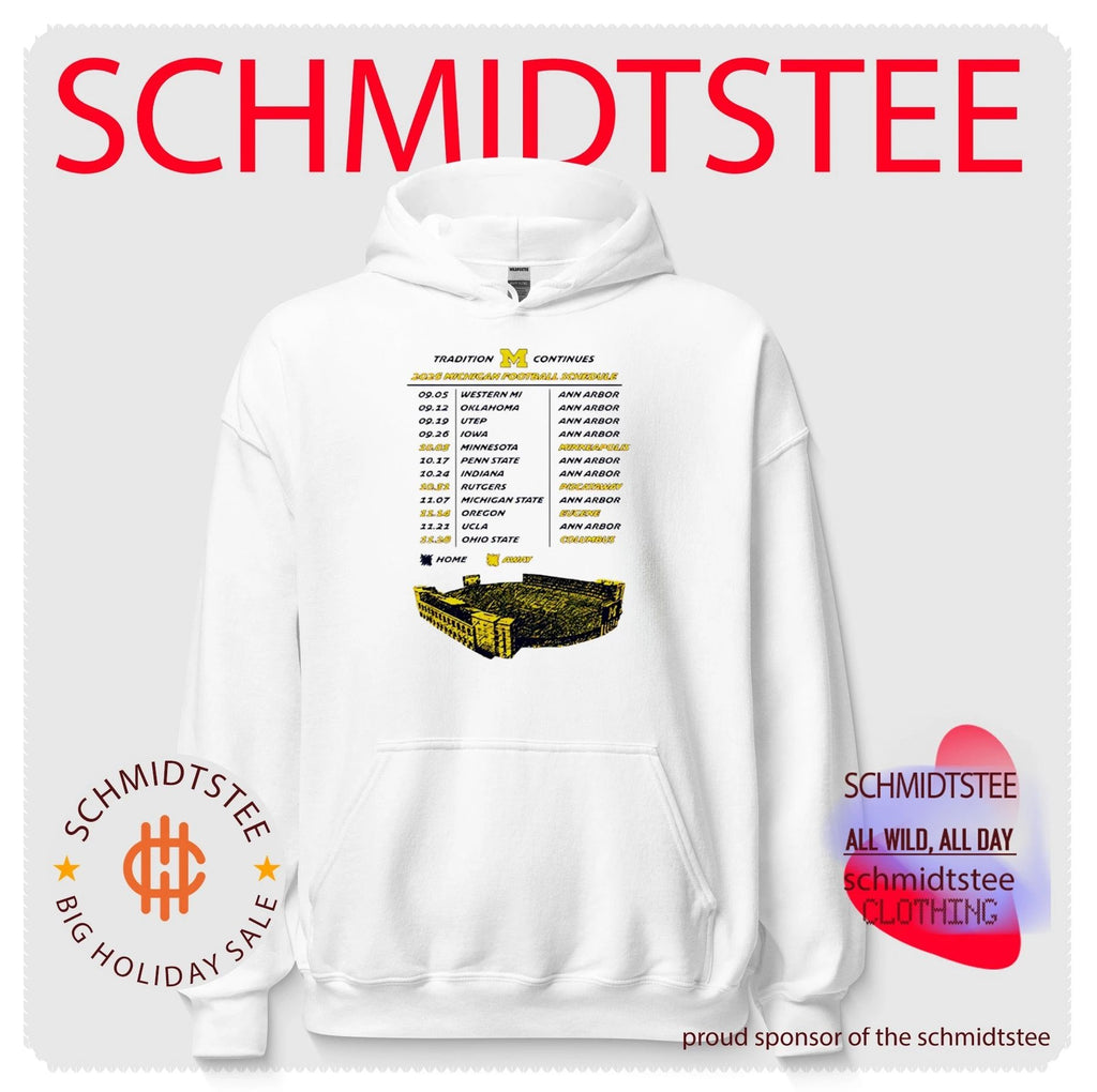 2026 Michigan Football Schedule Tradition Continues shirt