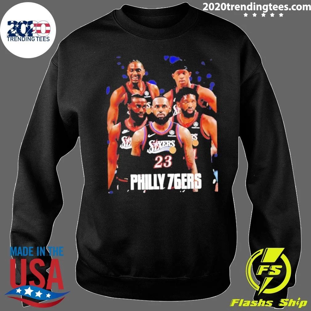 Philadelphia 76ers Big Five Graphic Shirt