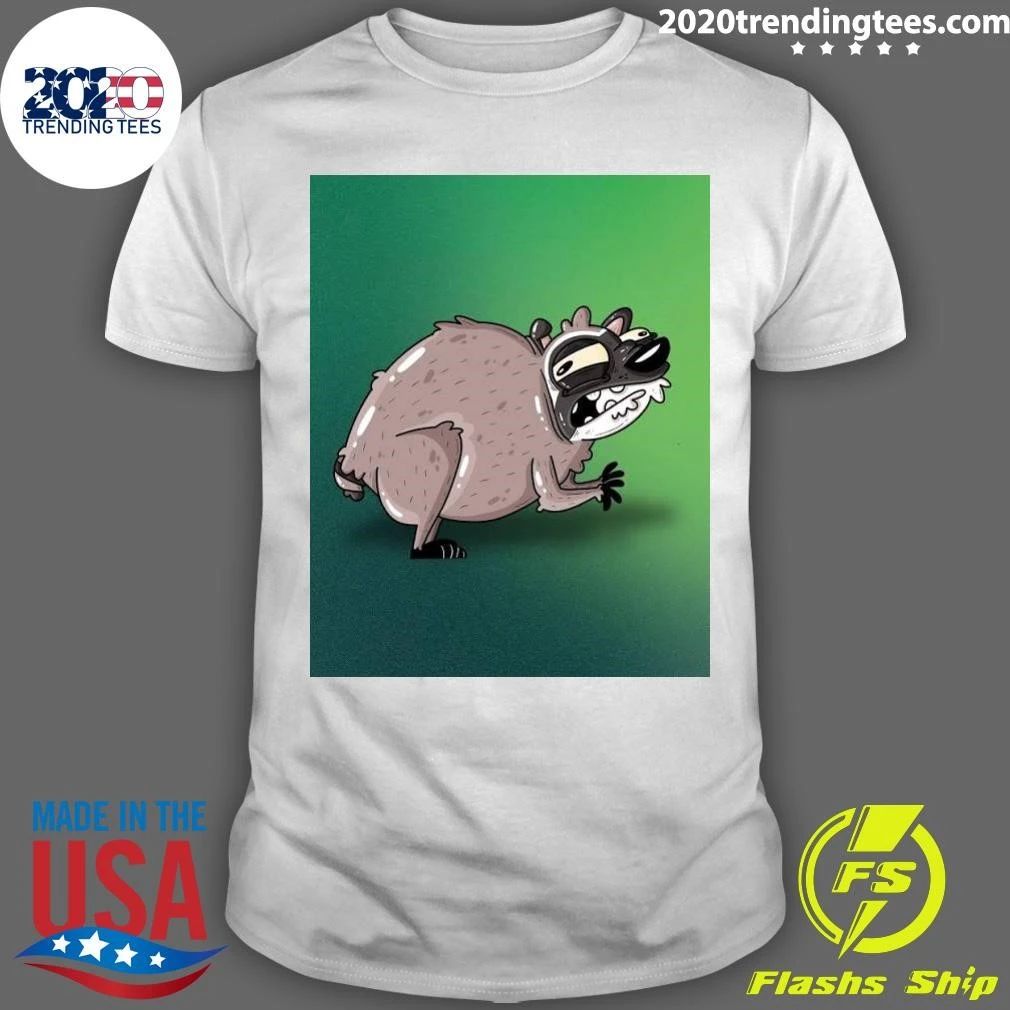 Jimothy Is Lurking Around The Streets Of Seattle This Little Creep Has Stolen Heart The Raccoon Shirt