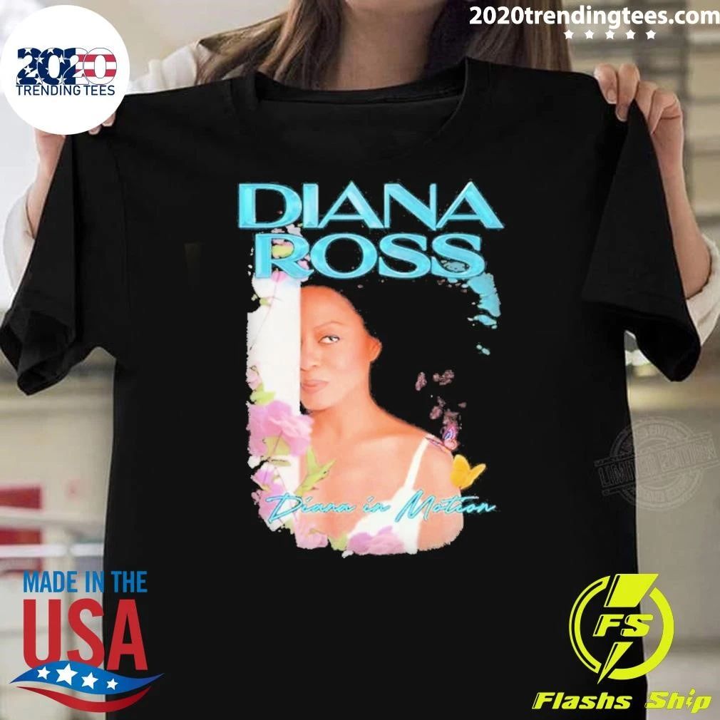 Diana Ross In Motion Photo Shirt