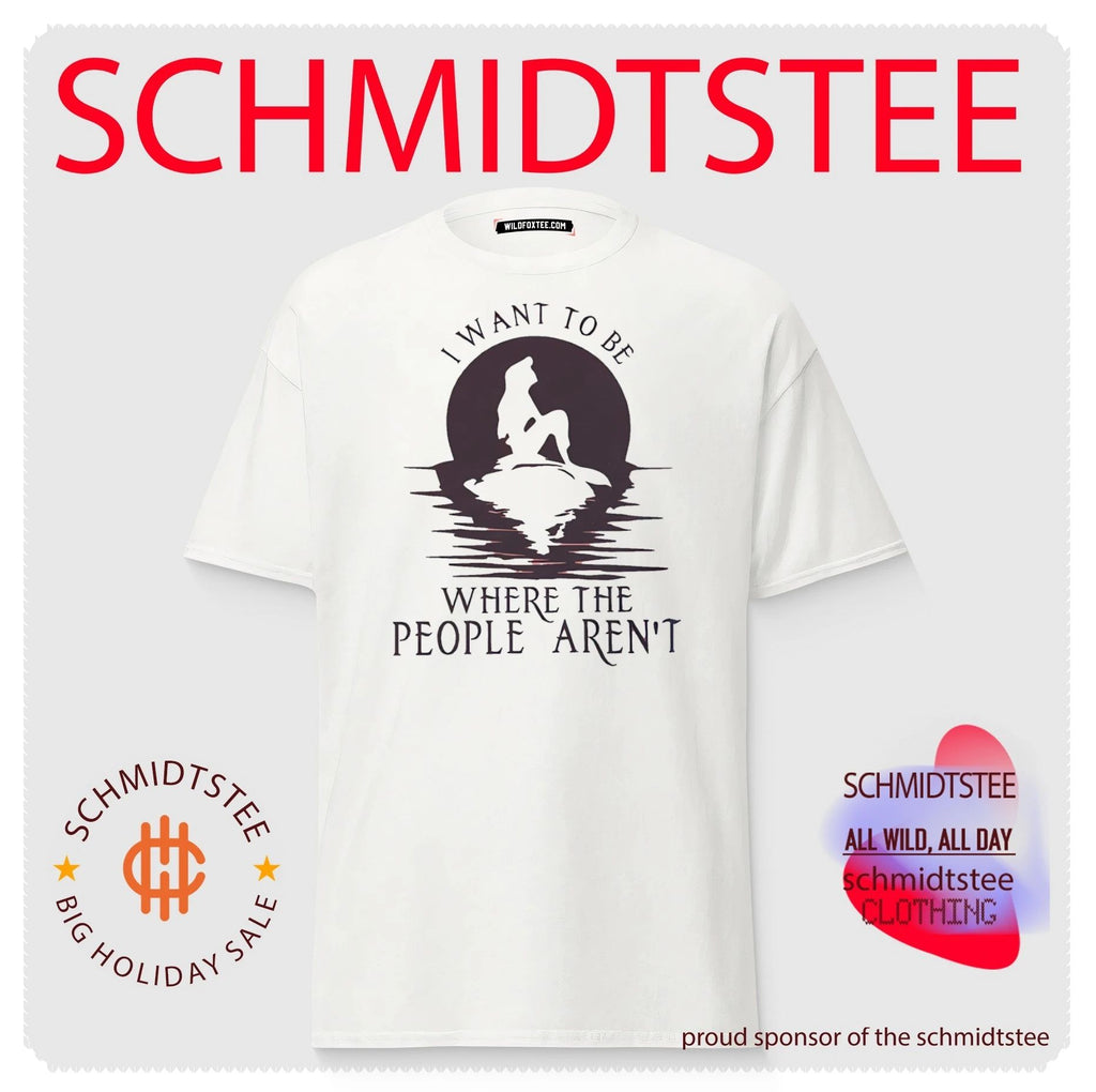 I want to be where the people aren’t doodle shirt