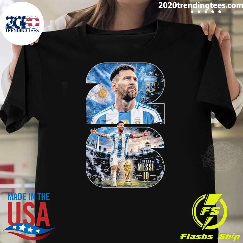 Messi World Cup 2026 Argentina Shirt