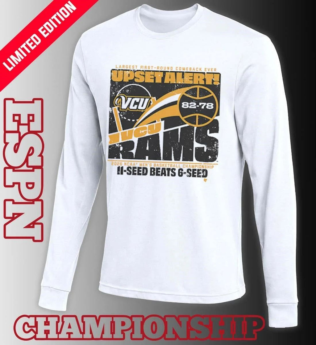 VCU Men’s Basketball 2026 March Madness Upset Alert Shirt