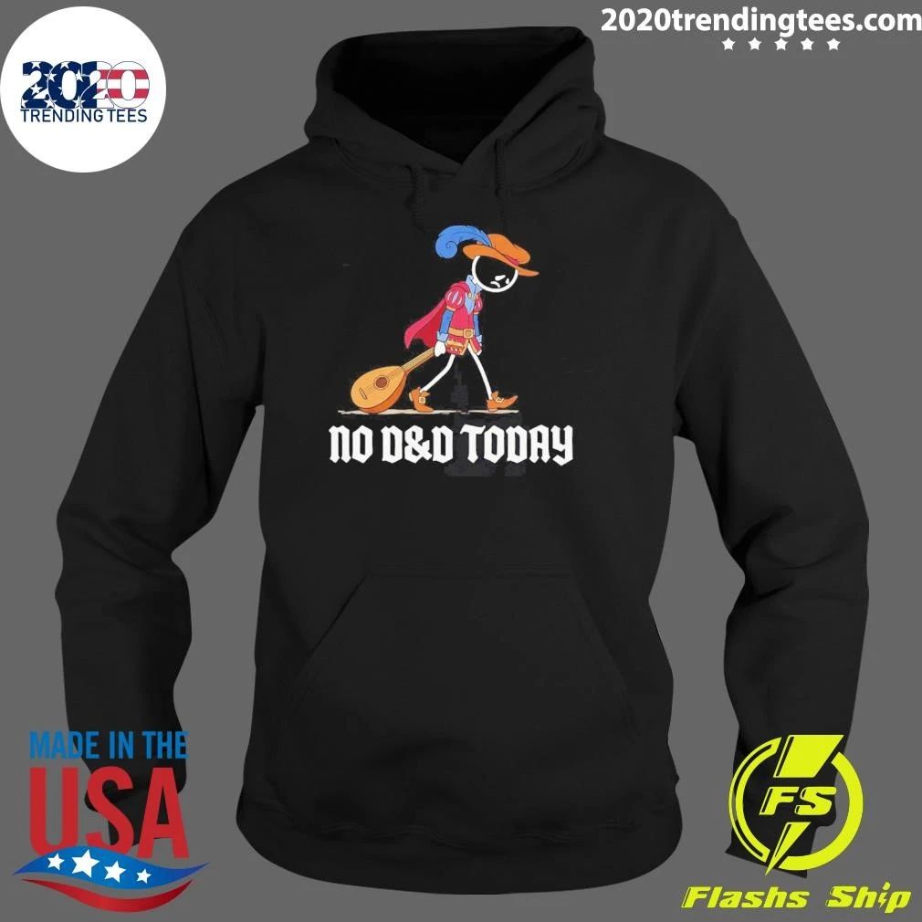 No D&d Today Bard Cartoon Shirt