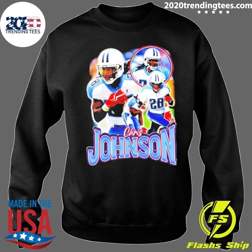 Chris Johnson Tennessee Titans 90s Bootleg Shirt