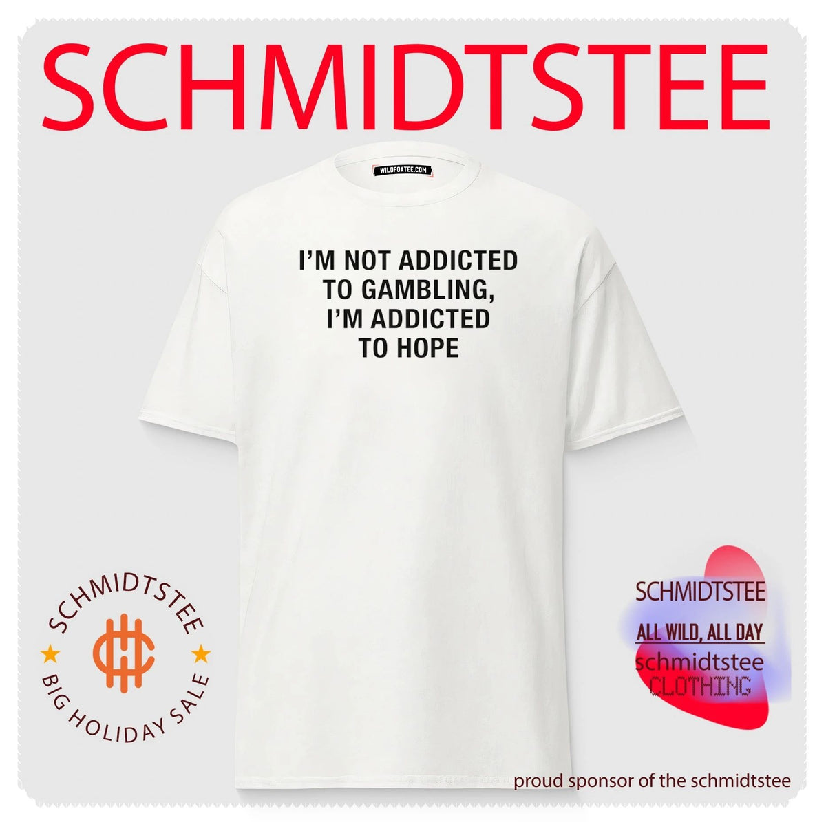 I’m Not Addicted To Gambling I’m Addicted To Hope shirt