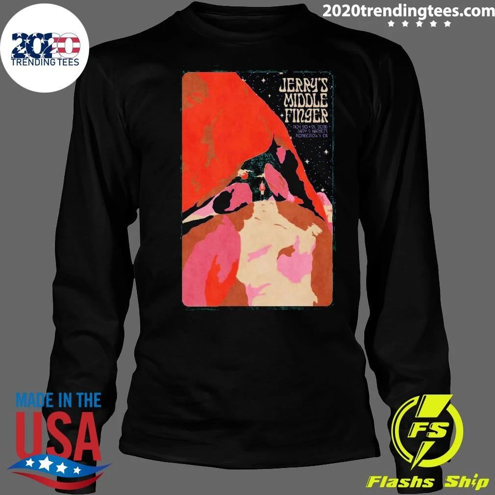 Jerry’s Middle Finger Pioneertown CA, November 20-21 2026 Shirt