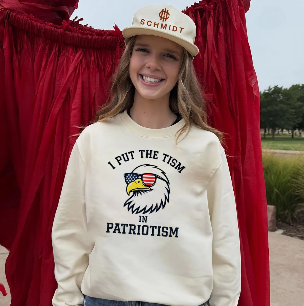 I Put the Tism in Patriotism autism awareness shirt