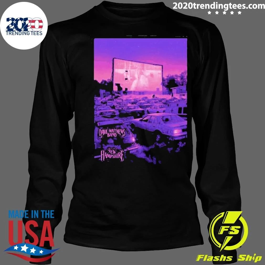 Dave Matthews Band Gilford New Hampshire At BankNH Pavilion On July 14 2026 Shirt