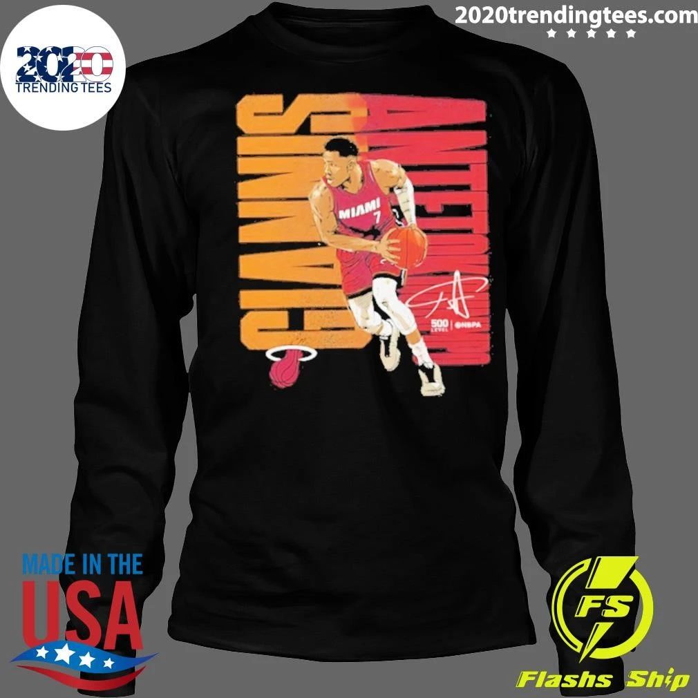 Giannis Antetokounmpo Miami Heat Nba Basketball Signature Shirt