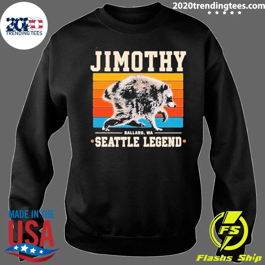 Jimothy Raccoon Ballard Wa Seattle Legend Vintage Shirt