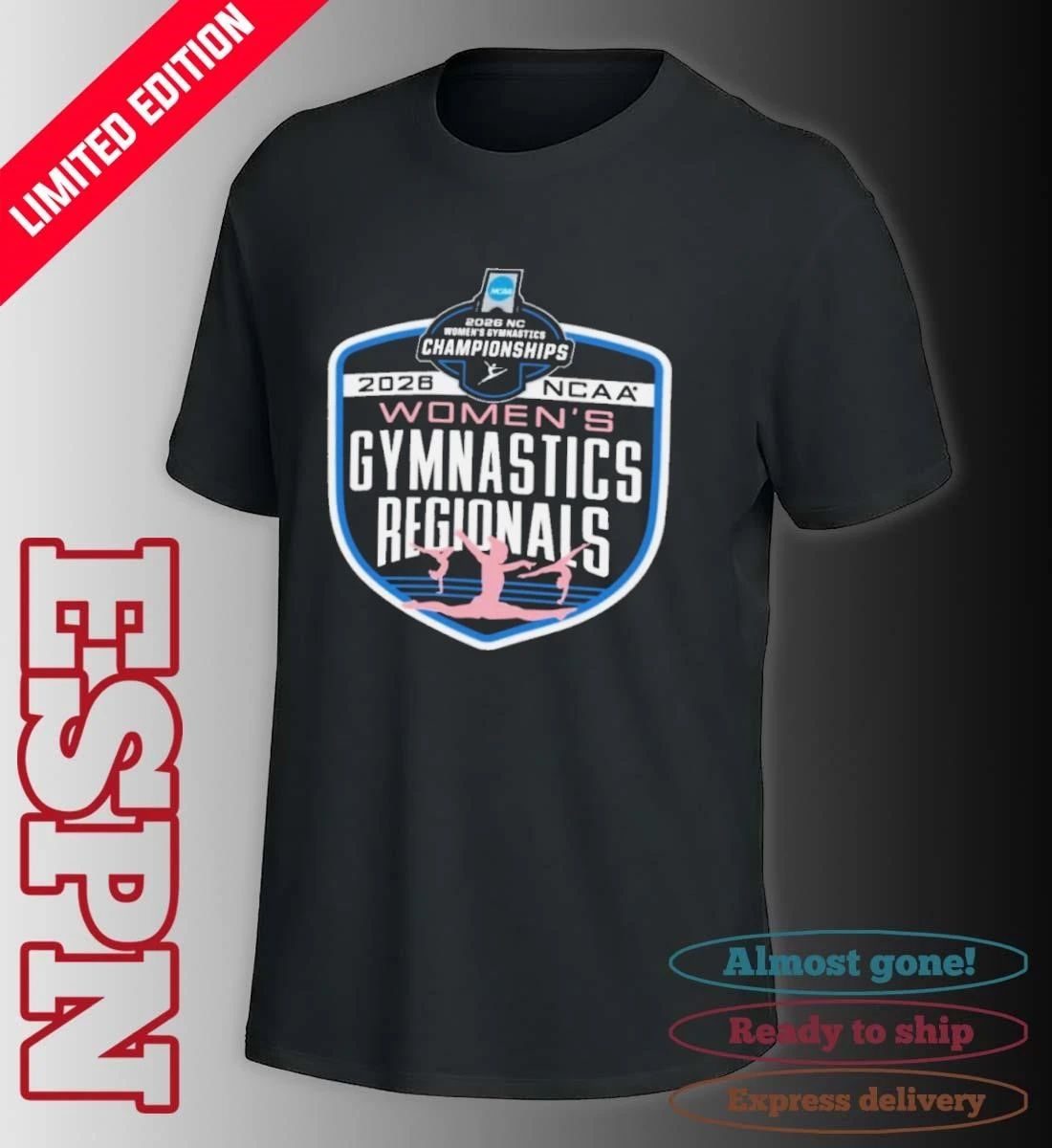 2026 National Collegiate Women’s Gymnastics Regionals Shirt