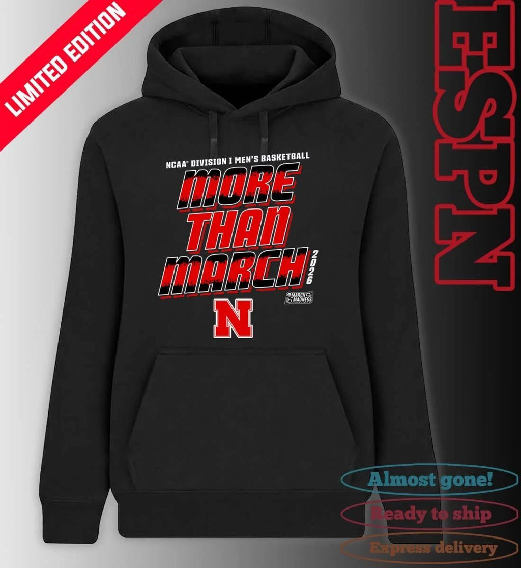 Nebraska Men’s Basketball More Than March 2026 Shirt