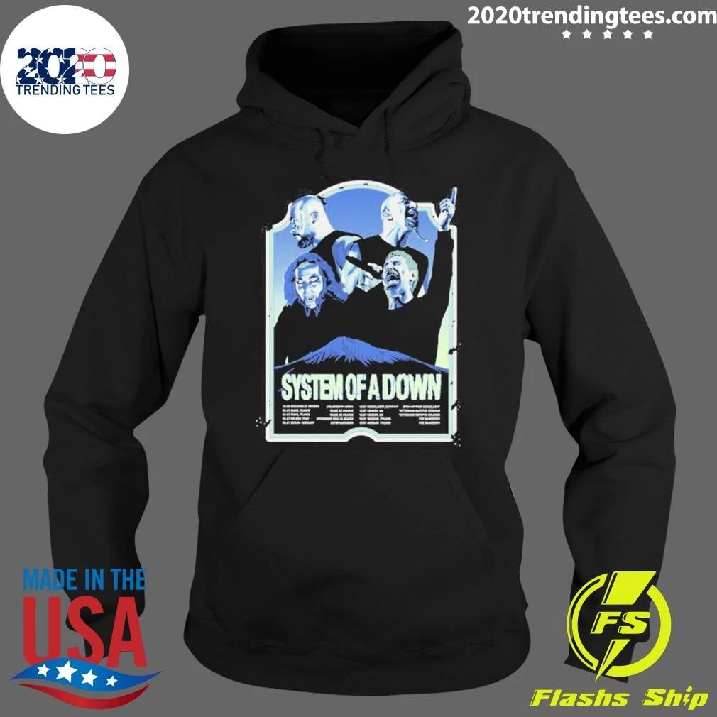 System Of A Down The European Tour 2026 Shirt