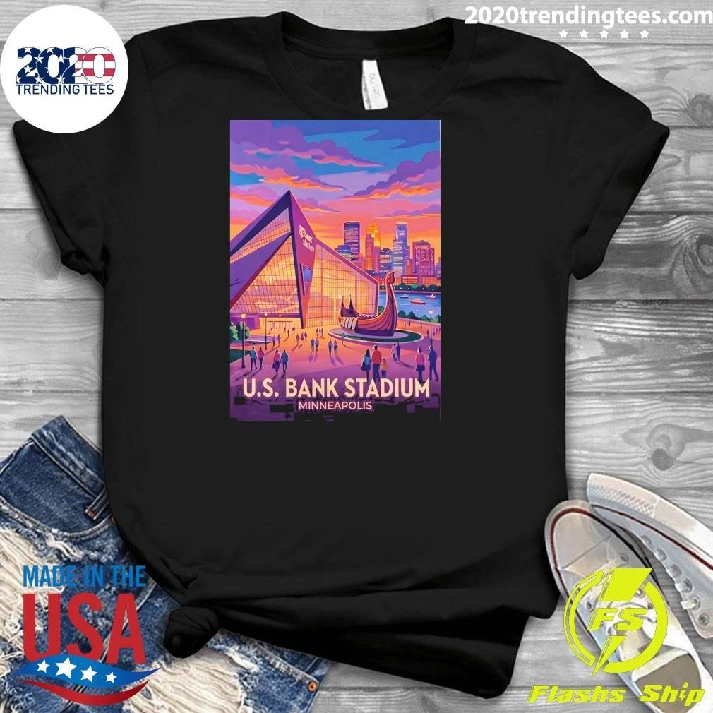 U.S. Bank Stadium Minnesota Football Shirt