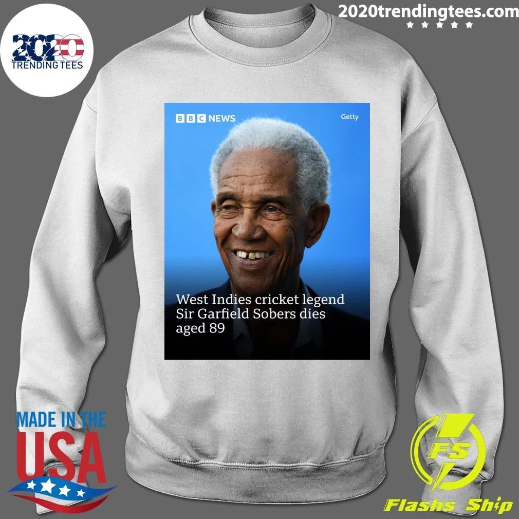 West Indies Cricket Legend Sir Garfield Sobers Dies Aged 89 Shirt