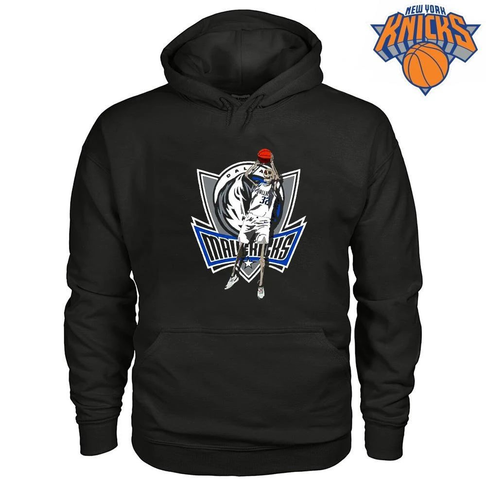Dallas Mavericks Jason Kidd 32 Skeleton Jump Shot NBA Vintage Logo Shirt