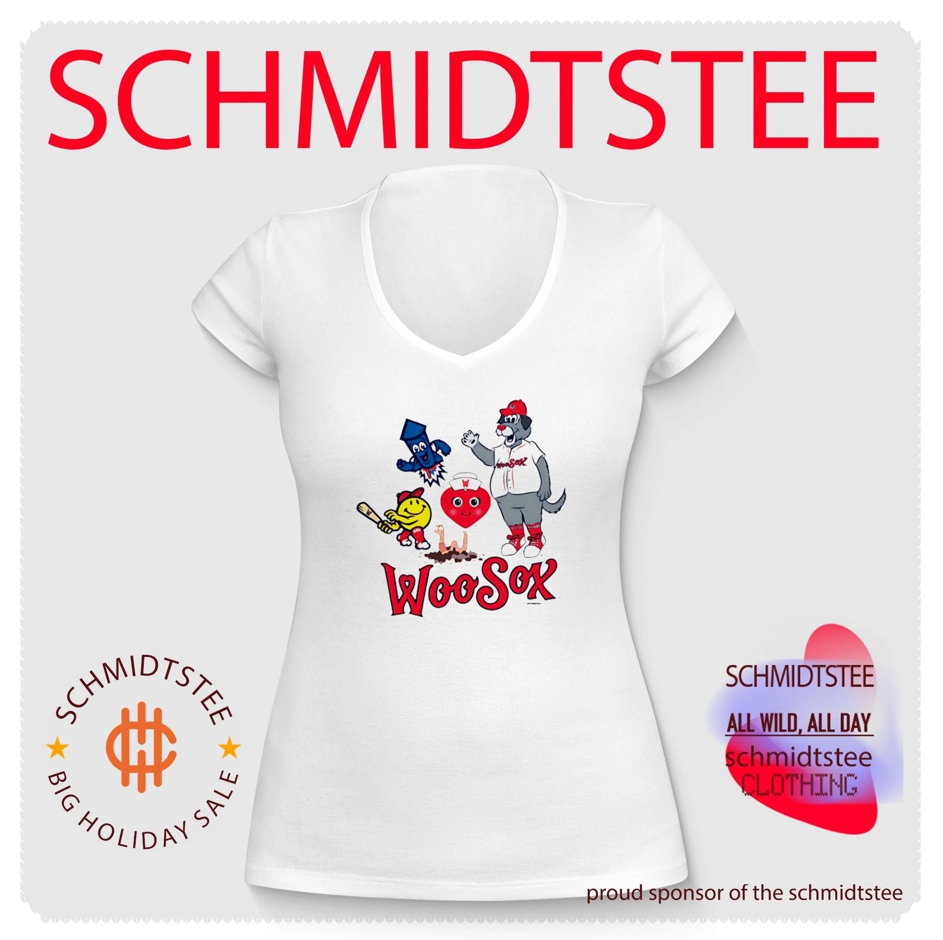 Worcester Red Sox Central Masscots shirt