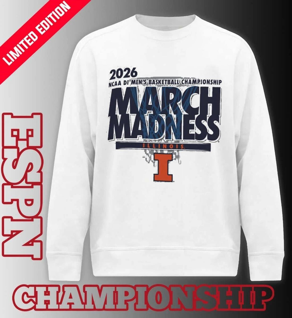Illinois Men’s Basketball Single Team NCAA March Madness Shirt
