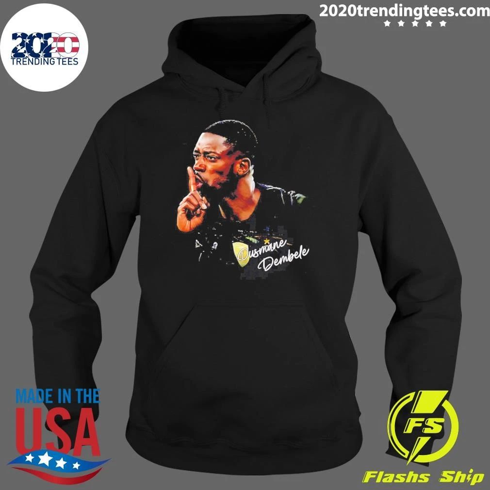 Psg Ousmane Dembele Shhh Graphic Shirt