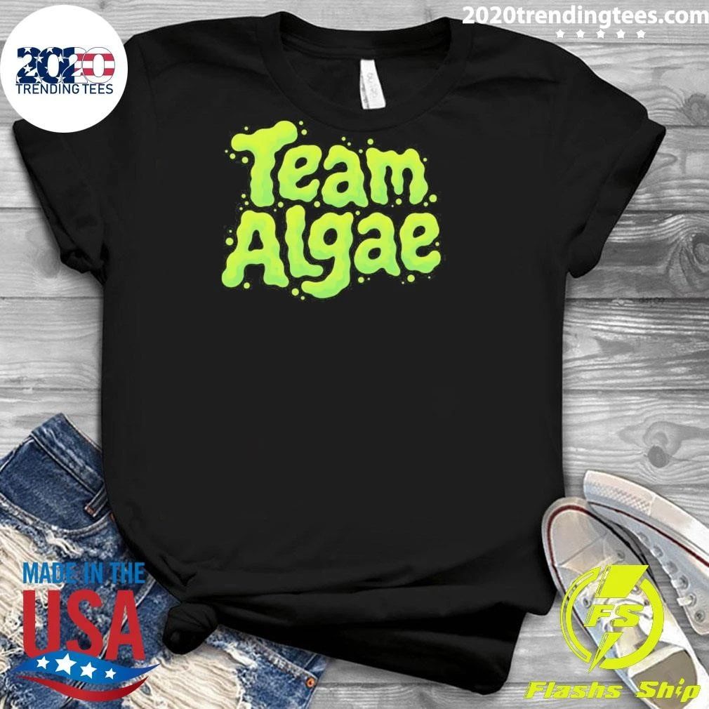 Team Algae Slime Green Nature Biology Funny Shirt