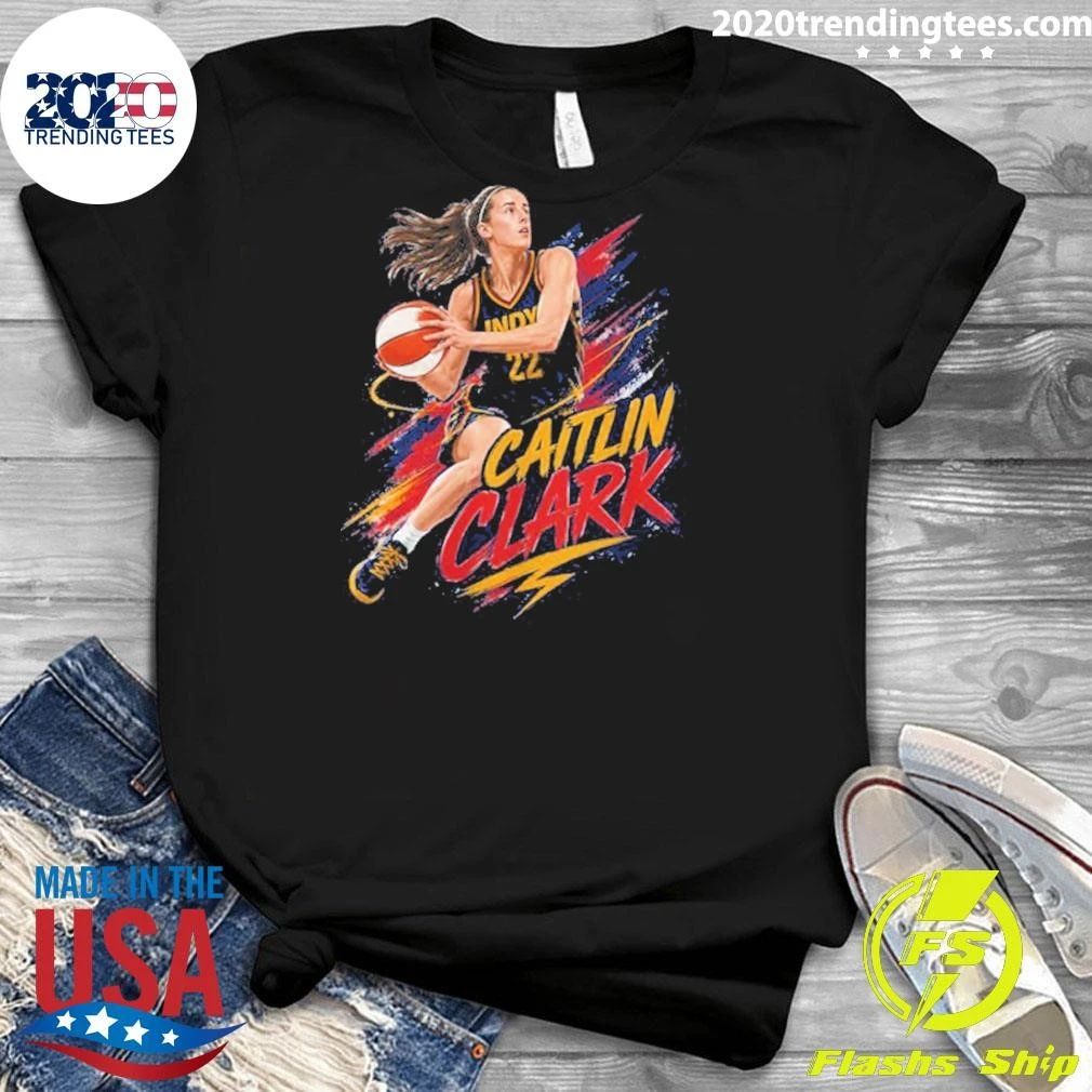 Caitlin Clark Basketball 2026 Graphic Tee Shirt