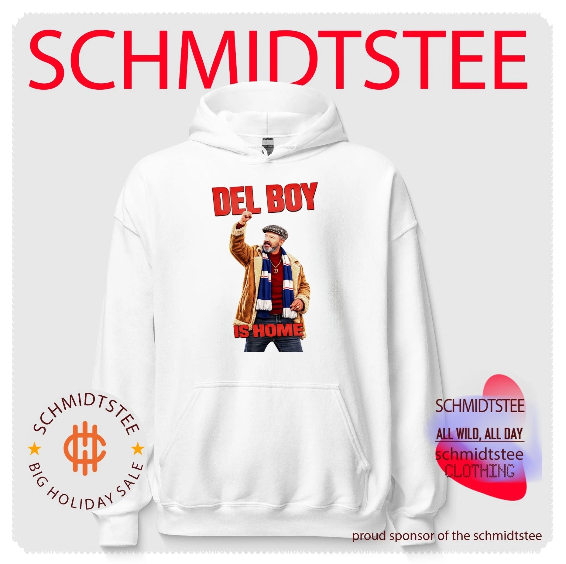 Del Boy Is Home Rangers Football Only Fools and Horses shirt