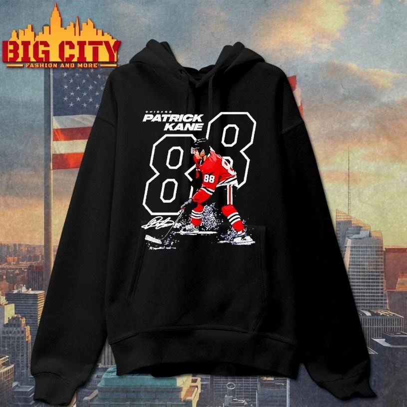 Patrick Kane number 88 Chicago Blackhawks ice hockey signature Graphic T Shirt