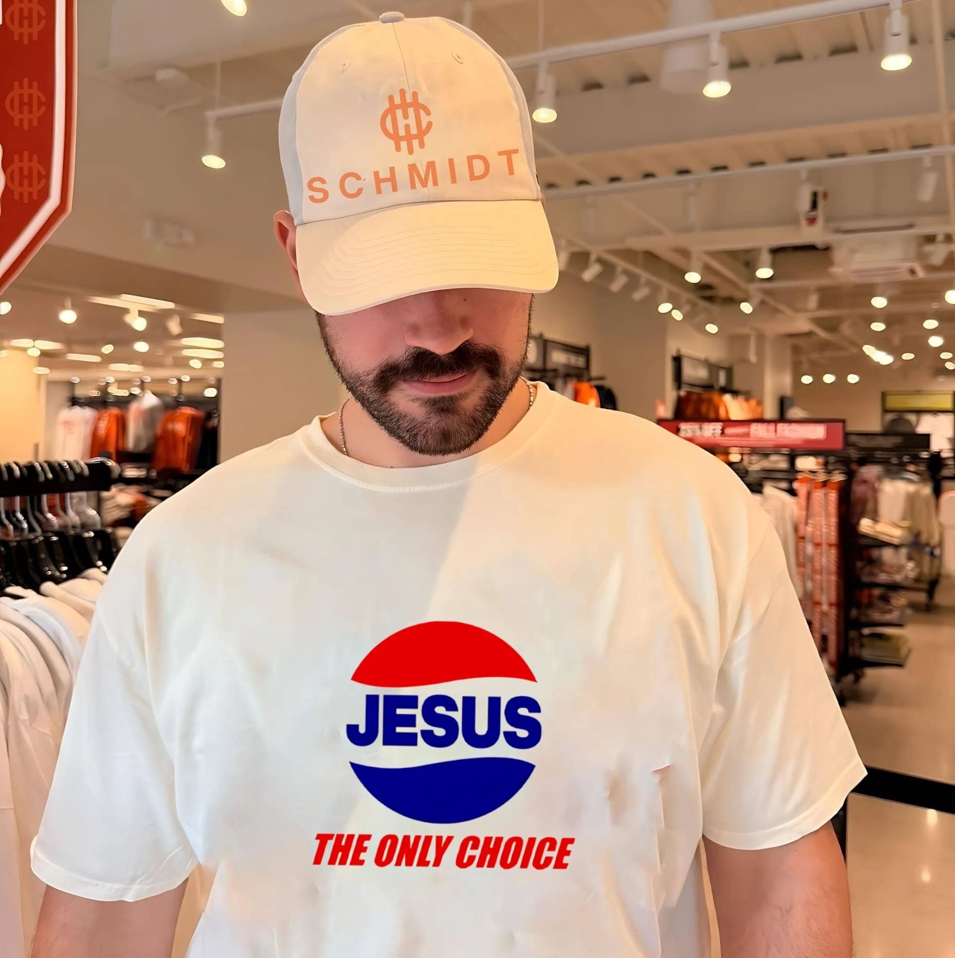 Jesus The Only Choice Pepsi Logo shirt