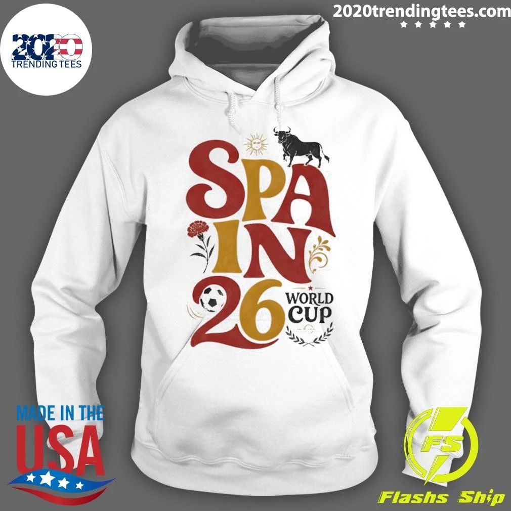 Spain Soccer World Cup 2026 La Roja Soccer Victory Shirt