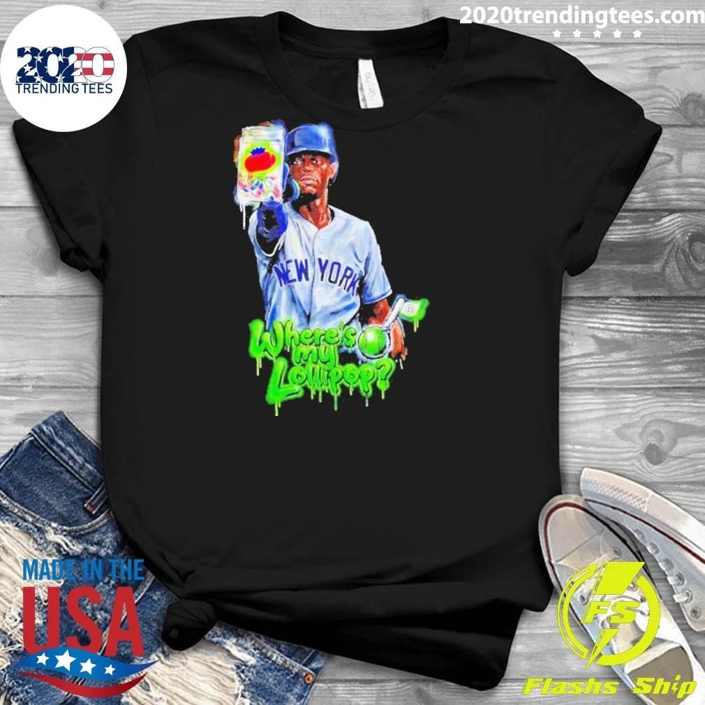 New York Jazz Chisholm Jr. Where’s My Lollipop Shirt