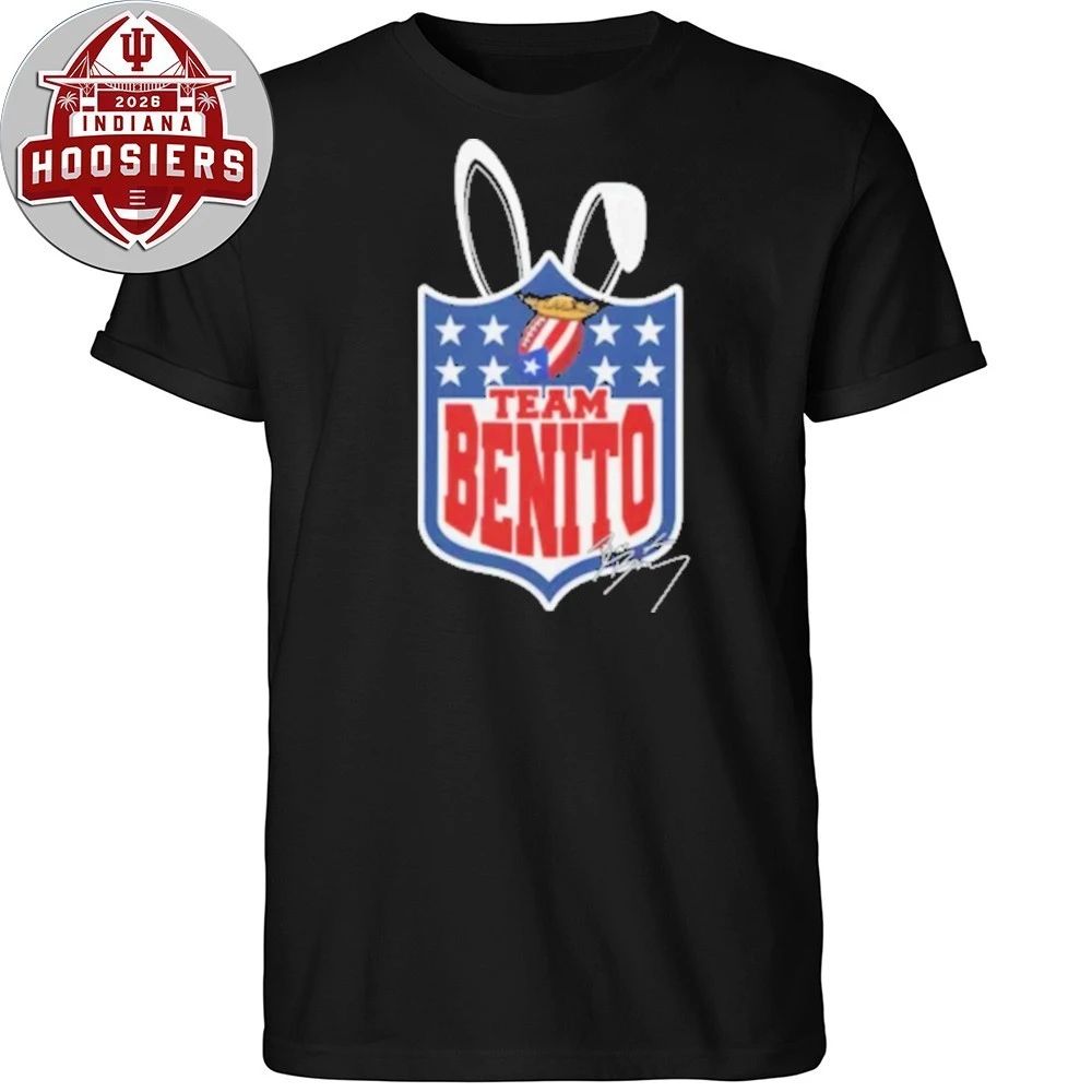 Team Benito NFL Signature 2026 Tee Shirt
