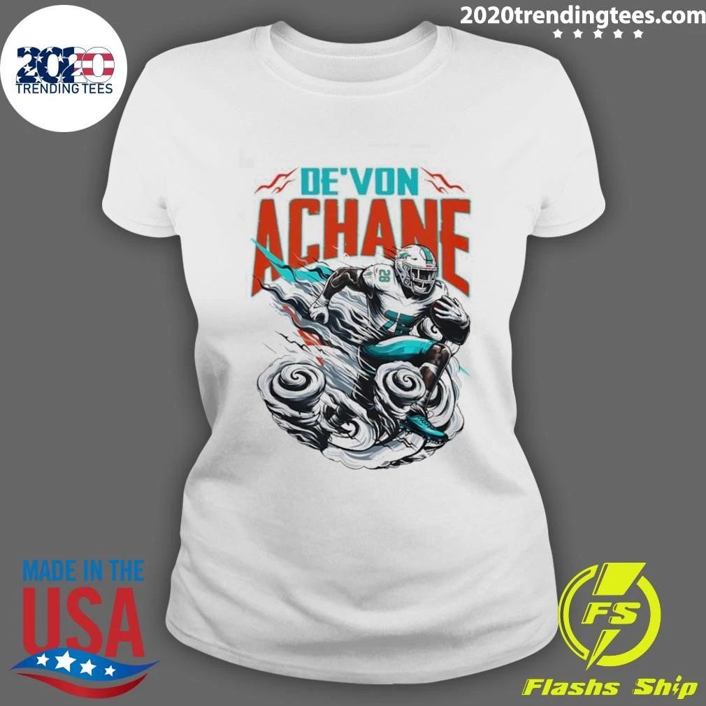 Miami Dolphins De’Von Achane Roadrunner cartoon shirt