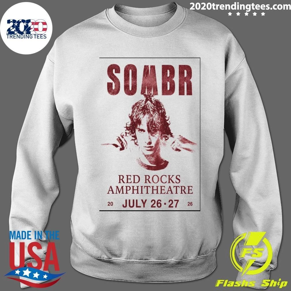 Sombr 2026 Red Rocks Shirt
