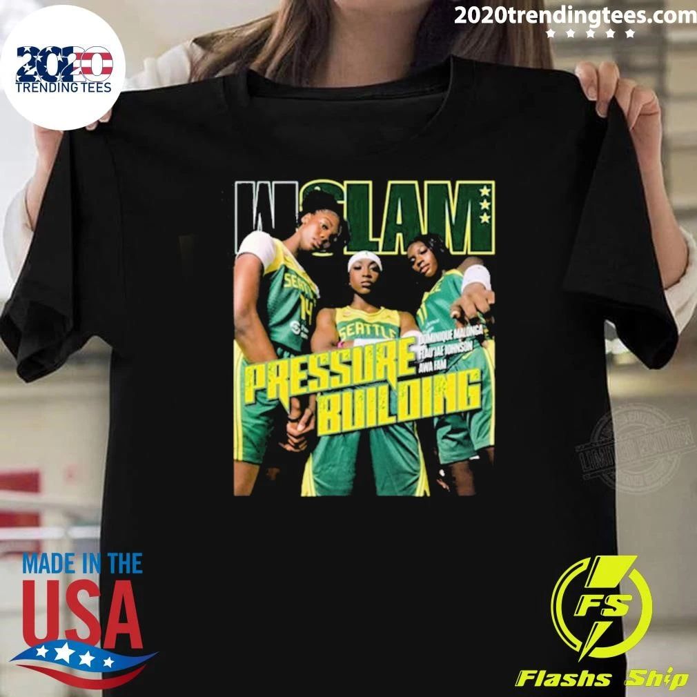 WSLAM Pressure Building Seattle Storm Shirt