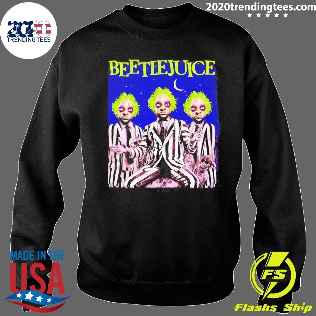 Beetlejuice Bootleg Triple Graphic Shirt