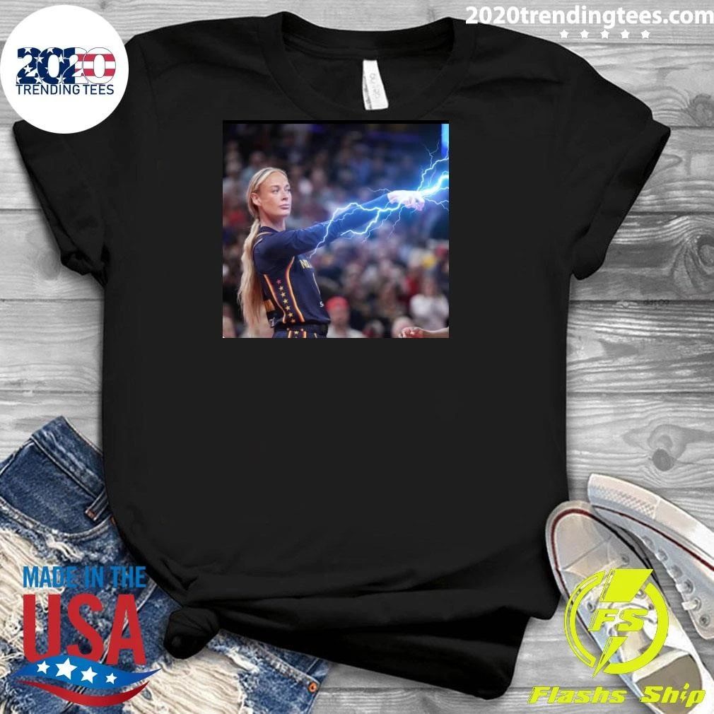 Sophie Cunningham Lightning Power Basketball Shirt