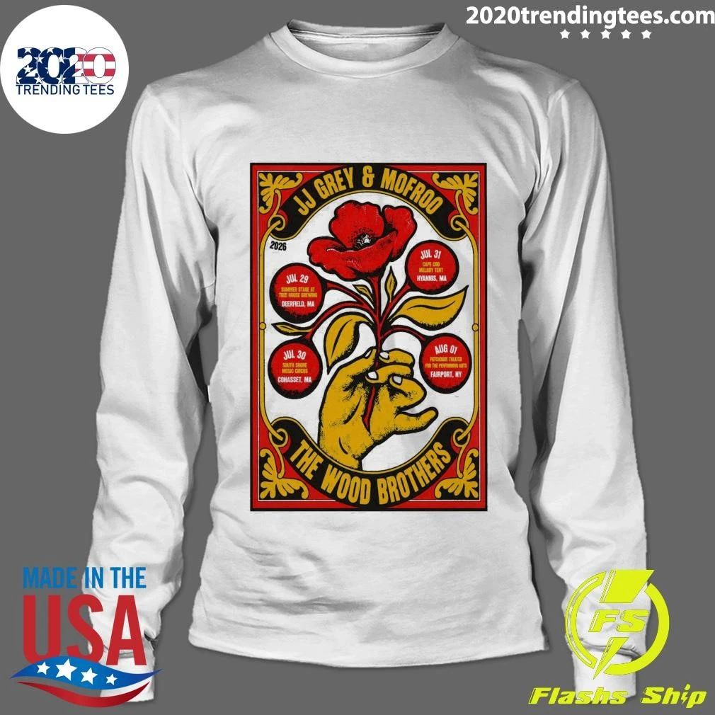 Jj Grey Mofro Wood Brothers 2026 Live Tour Shirt