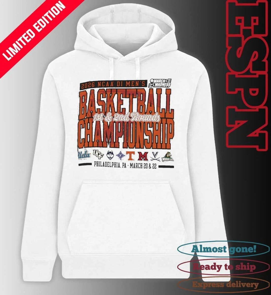 Philadelphia, PA 2026 NCAA DI Men’s Basketball Championship – March 20 & 22 T-Shirt