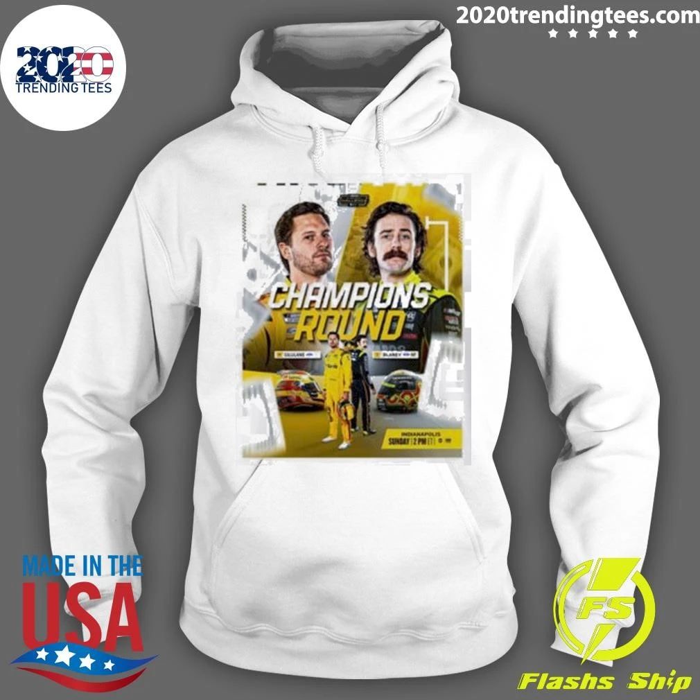 Gilliland & Blaney Champions Round Indianapolis Nascar 2026 Shirt
