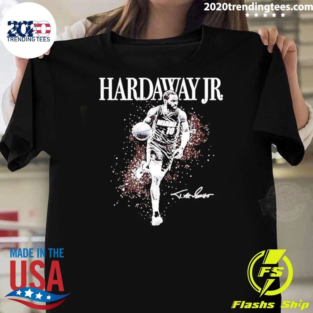 NBA 2026 Tim Hardaway Jr. Miami Heat Mono Signature Shirt